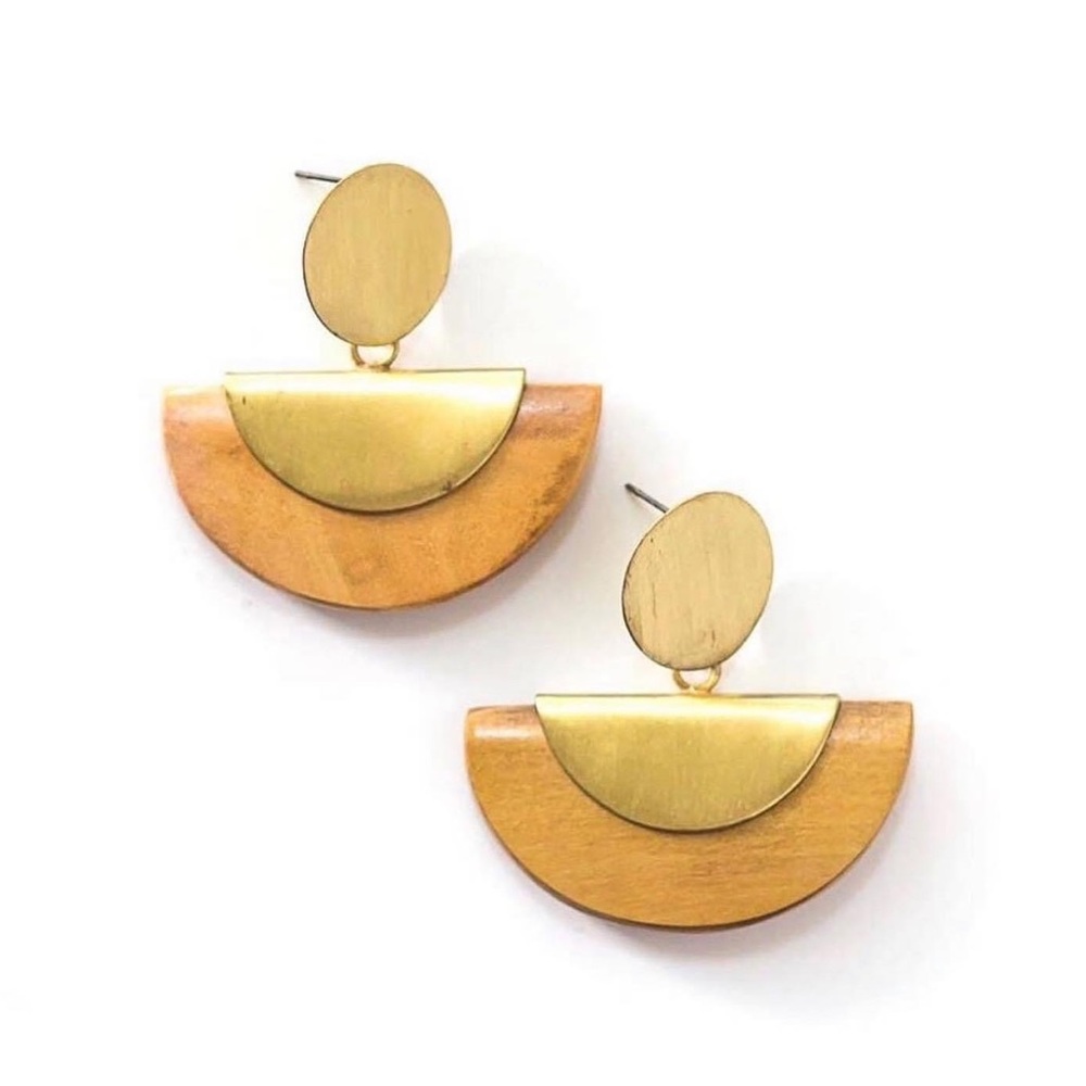 Fair Anita Wooden Earrings